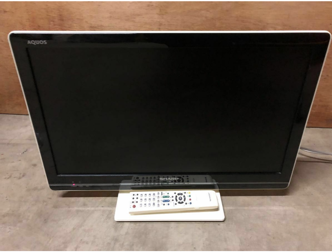 本日の買い取り品はAQUOSの薄型テレビ、LC-24K5-Bタイプです！