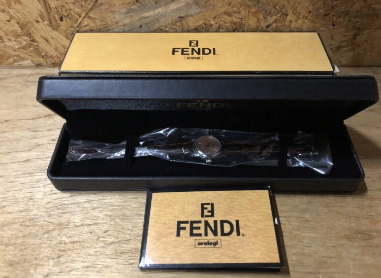 本日はFENDIの時計をお買取致しました！