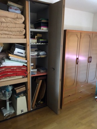 燕市のお客様 Kさんの不用品回収前の部屋の画像